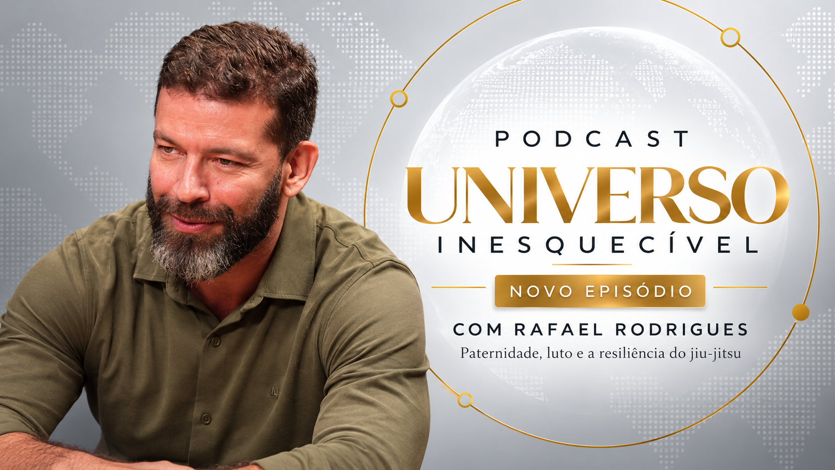 Rafael Rodrigues foi convidado do Podcast Universo Inesquecível